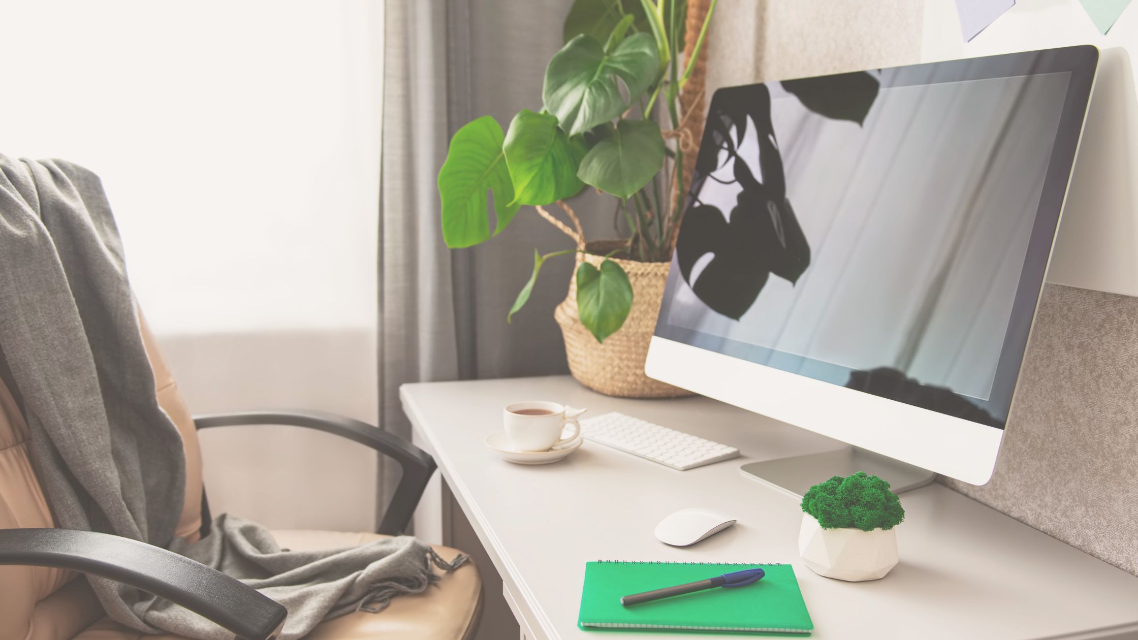 Aménagement d’un espace de travail à domicile productif et inspirant